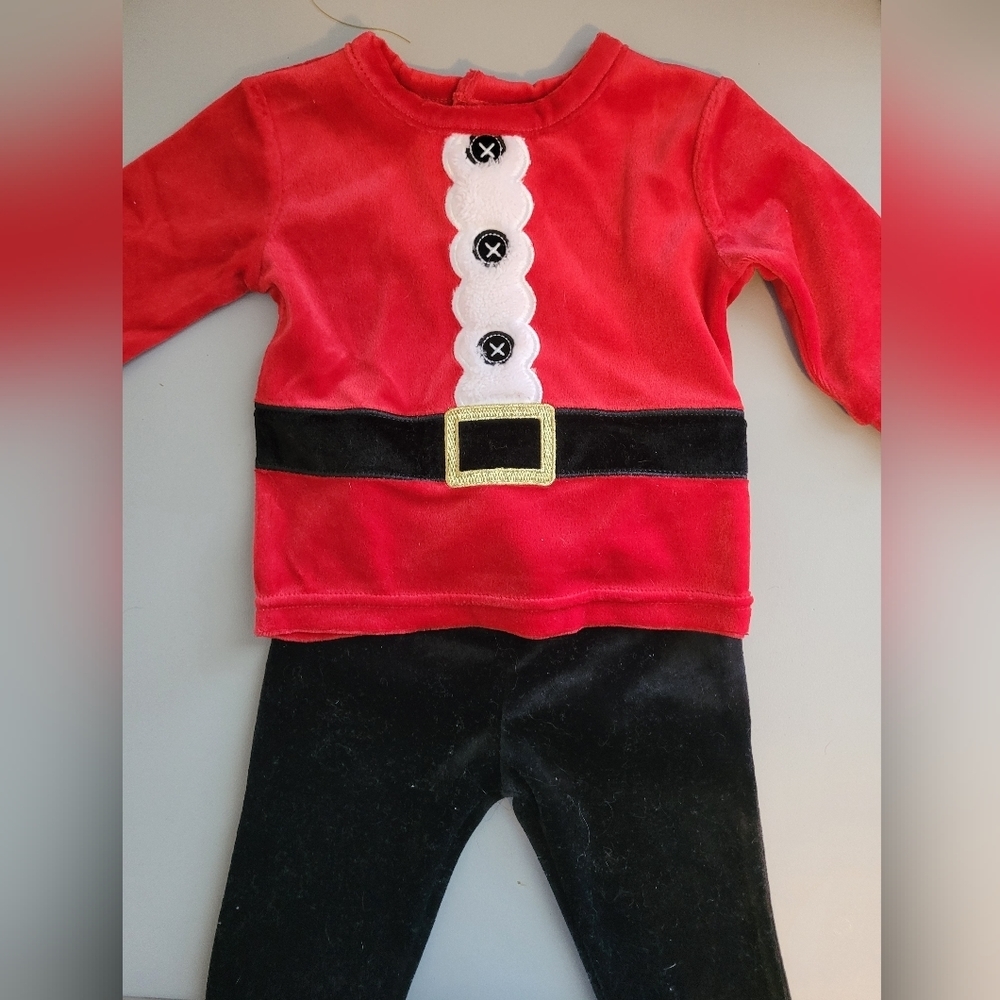 George 3-6m Santa outfit